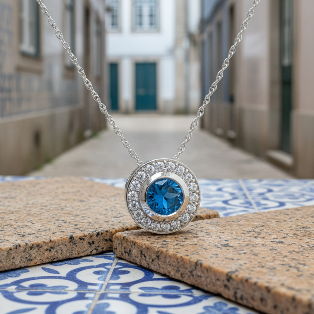 Pendant in a Porto old-town setting