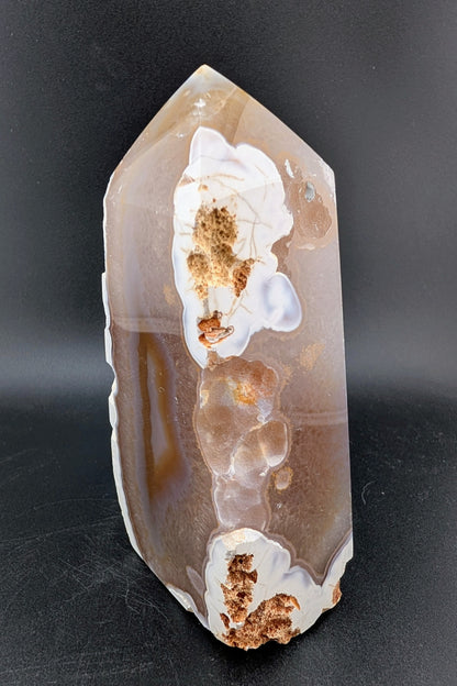 Agate Druzy Geode Tower