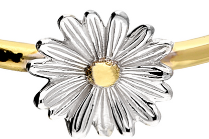Two Tone Daisy Ring