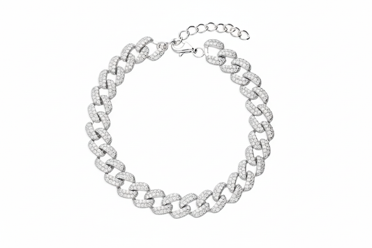 Crystal chain bracelet - 3:2 format