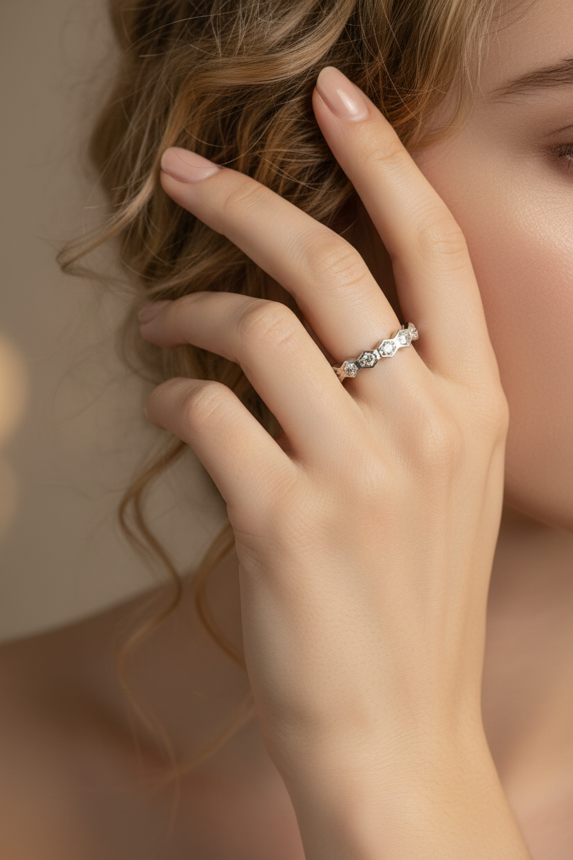Diamond Ring - Hand Model Pose