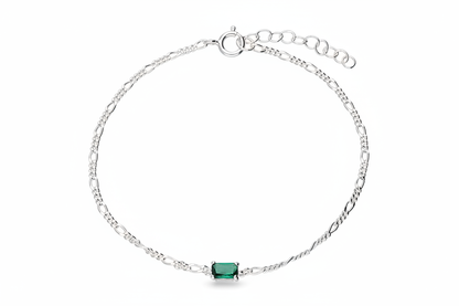Emerald Bracelet White Background 3:2