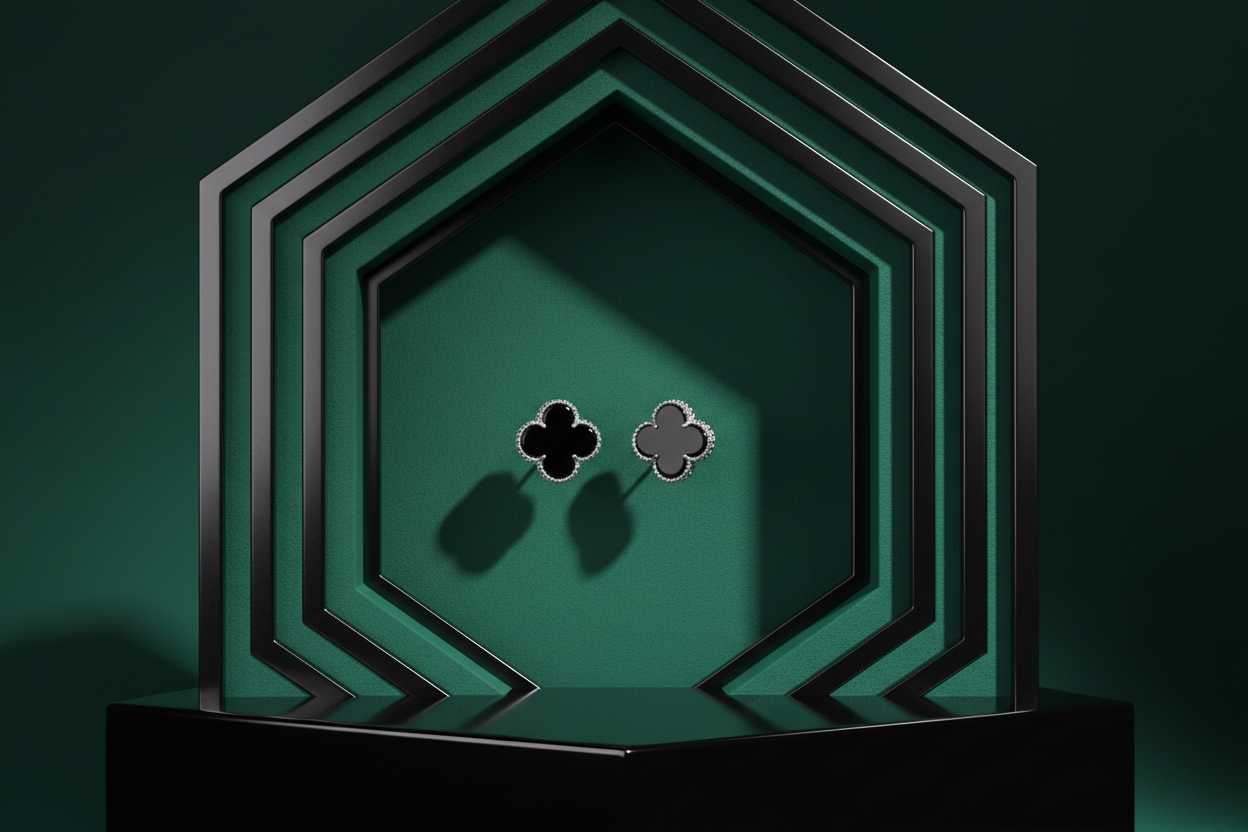 Emerald hexagonal alcove