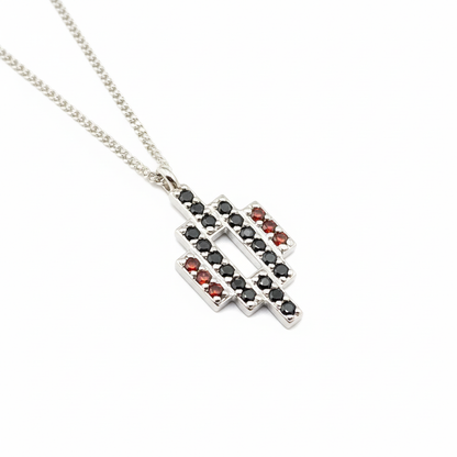 Geometric Pendant - White Background 2