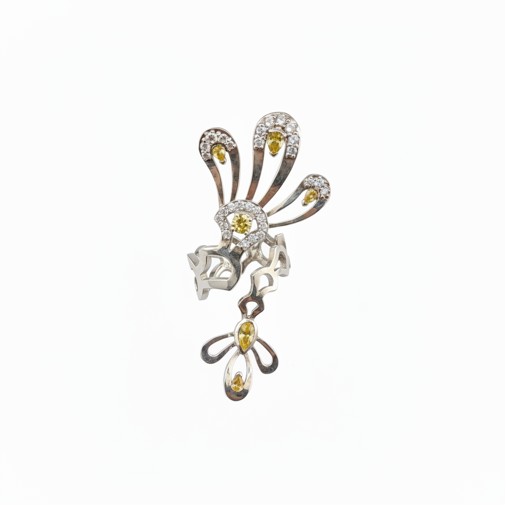Pendant Square Format White Background