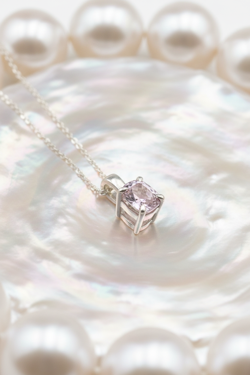 Pink Spinel - Pearl Iridescent