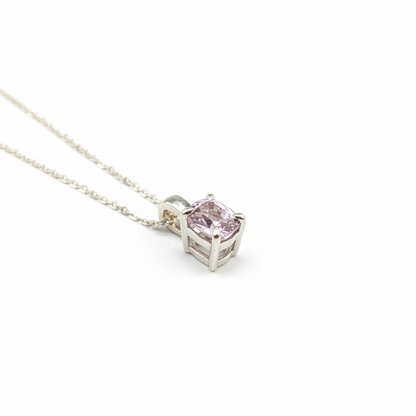 Pink Spinel Pendant - Perspective