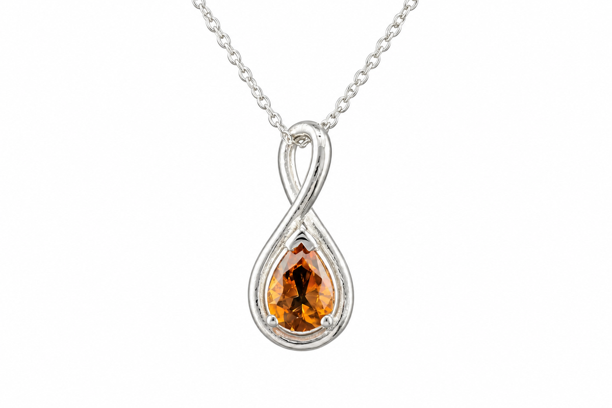 Second necklace image on white