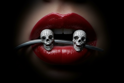 Small skull studs on fork 4