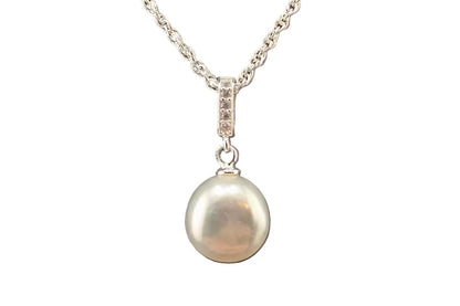 Freshwater Pearl Silver Necklace