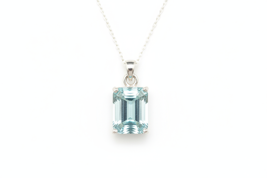 White Background - Pale Blue