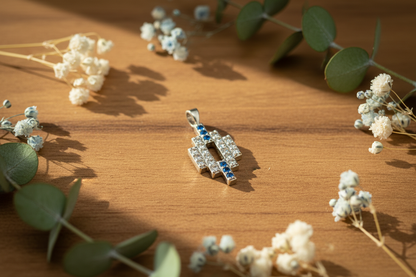 Wooden Surface with Botanicals - Perspective
